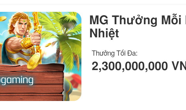 MG Thưởng Mỗi Ngày – Hè Cuồng Nhiệt! TẠI V9BET!